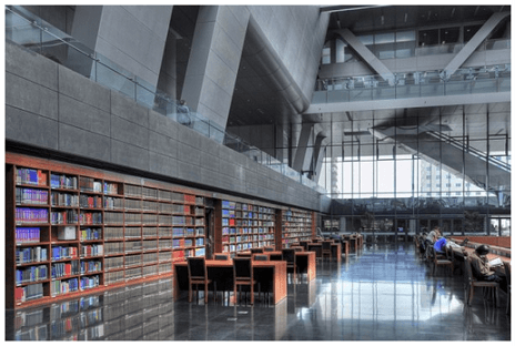 Fachadas de bibliotecas